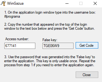 Get False Key