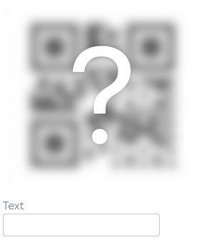text-qrcode-empty