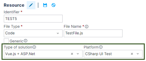 Setting the solution and platform