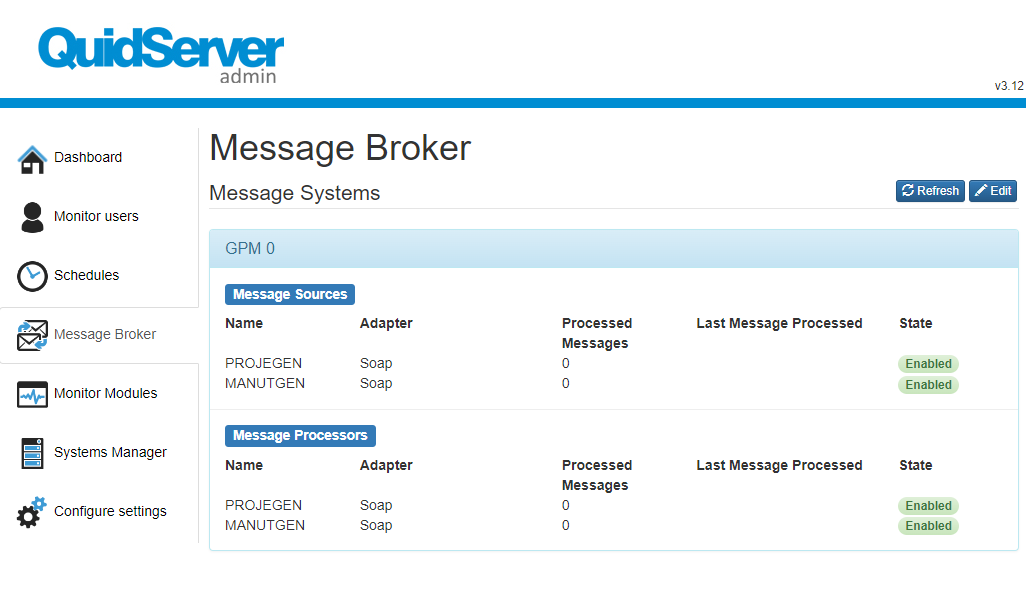 quiserver_message