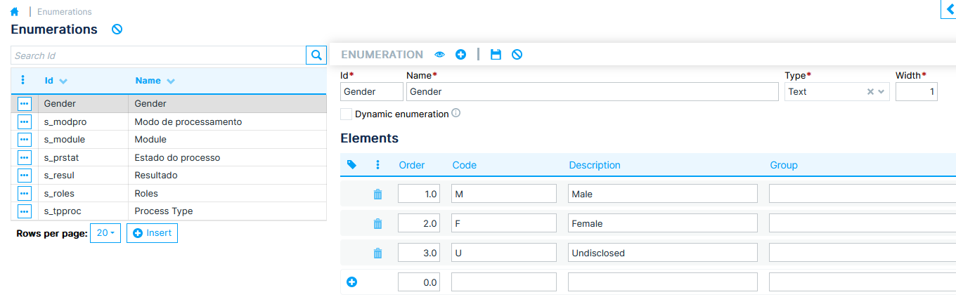 Enumeration's page on GenioWeb